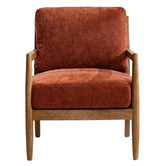 By Designs Valorin Rubberwood Accent Chair