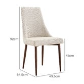 By Designs Nora Upholstered Dining Chairs