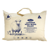 Easy Rest Lavender Wool Blend Cotton Japara Pillow