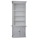 Balmoral Designs Halifax Slim Hutch Bookcase