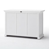 Balmoral Designs White Coastal Buffet with Baskets