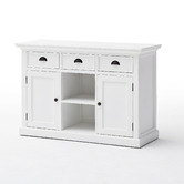 Balmoral Designs White Coastal Buffet with Baskets