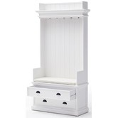 Balmoral Designs Halifax 2 Drawers Coat Hanger Unit