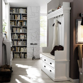 Balmoral Designs Halifax 2 Drawers Coat Hanger Unit