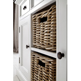 Balmoral Designs White Coastal Buffet with Baskets