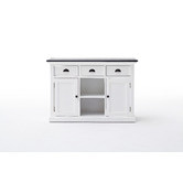 Balmoral Designs White Coastal Buffet with Baskets