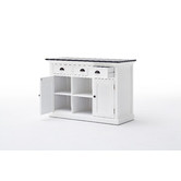 Balmoral Designs White Coastal Buffet with Baskets