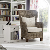 Balmoral Designs Halifax 1 Drawer and Vertical Shelves Bedside