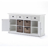 Balmoral Designs Large Coastal Buffet with 4 Baskets