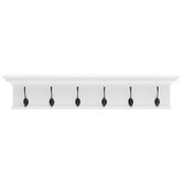 Balmoral Designs Halifax 6-Hook Coat Rack