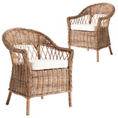 Balmoral Designs Holden Rattan Armchairs