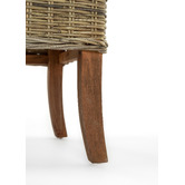 Balmoral Designs Halifax Salsa Kubu Rattan Dining Chair with Cushion