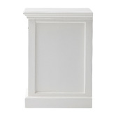 Balmoral Designs Halifax 1 Drawer and Vertical Shelves Bedside