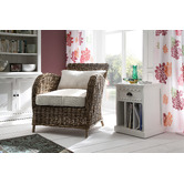 Balmoral Designs Halifax 1 Drawer and Vertical Shelves Bedside