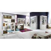 Balmoral Designs Halifax 1 Drawer and Vertical Shelves Bedside