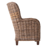 Balmoral Designs King Chair with Back and Seat Cushions
