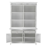 Balmoral Designs Lewis 4 Door 2 Drawer Buffet &amp; 6 Shelf Hutch