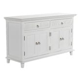 Balmoral Designs Lewis 4 Door 2 Drawer Buffet &amp; 6 Shelf Hutch