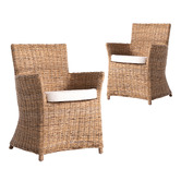 Balmoral Designs Pieterse Rattan Dining Chairs
