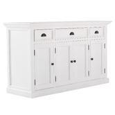 Balmoral Designs White Meharry 3 Drawer Buffet