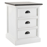 Balmoral Designs Meharry 3 Drawer Bedside Table