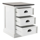 Balmoral Designs Meharry 3 Drawer Bedside Table