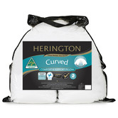 Herington Curved Cotton Percale Pillow