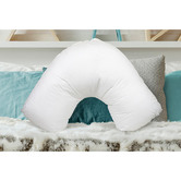 Herington Curved Cotton Percale Pillow