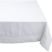 Chiswick Living Elegant Hemstitch Round Table Cloth
