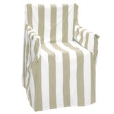 Chiswick Living Stripy Al Fresco Director Chair Cover Only