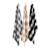 Chiswick Living 3 Piece Polka Dots Tea Towel Set
