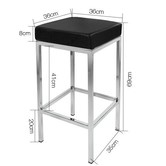 Grafton Home Goods 69cm Vienna Faux Leather Barstool