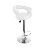 Grafton Home Goods Eutychia Faux Leather Adjustable Barstool