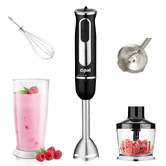 Grafton Home Goods 4 Piece Aure Portable Stick Hand Blender Set