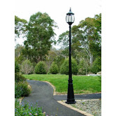Lucca and Luna Victorian Garden Lamp Post