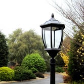 Lucca and Luna Solar Lamp Post