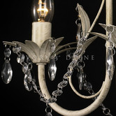 Lucca and Luna Harmony 3 Light Crystal Chandelier