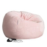 Lucca and Luna 104cm Pierre Velvet Beanbag Cover
