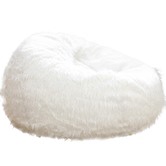 Lucca and Luna White Phoenix Bean Bag Cover