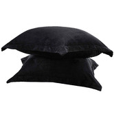 Lucca and Luna European Faux Fur Pillowcases