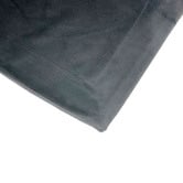 Lucca and Luna Charcoal Faux Fur Quilt Cover Set
