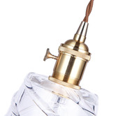Lucca and Luna Gold Vintage-Style Belle Pendant Light
