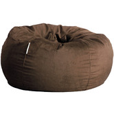 Lucca and Luna 104cm Pierre Velvet Beanbag Cover