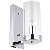 Lucca and Luna Camden Chrome Metal Wall Light