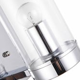 Lucca and Luna Camden Chrome Metal Wall Light