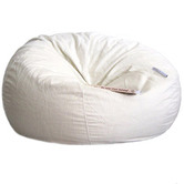 Lucca and Luna 104cm Pierre Velvet Beanbag Cover