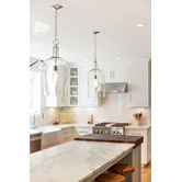 Lucca and Luna Kendal Glass Pendant Light