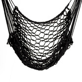 Lucca and Luna Salvador Hand-Woven Cotton Hammock Chair