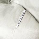 Lucca and Luna 120cm Pierre Velvet Beanbag Cover