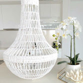 Lucca and Luna Empire Como Rope Pendant Light